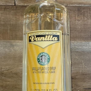 Starbucks Vanillesirup