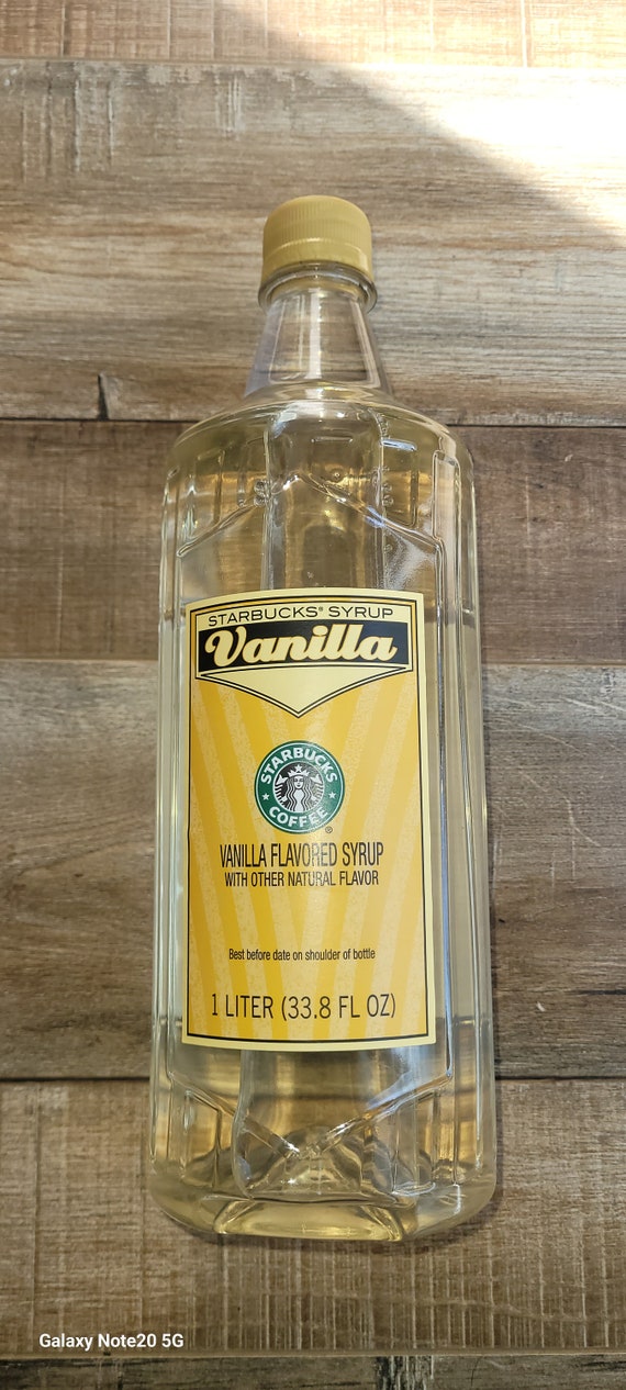 Starbucks Vanilla Syrup Etsy