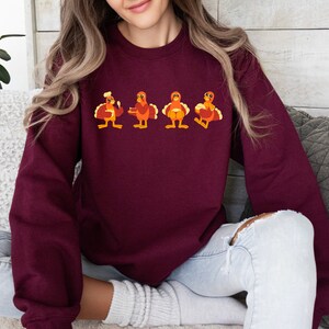 Thanksgiving Turkey Festive Sweatshirt, Thanksgiving Shirt, Sweater for Thanksgiving