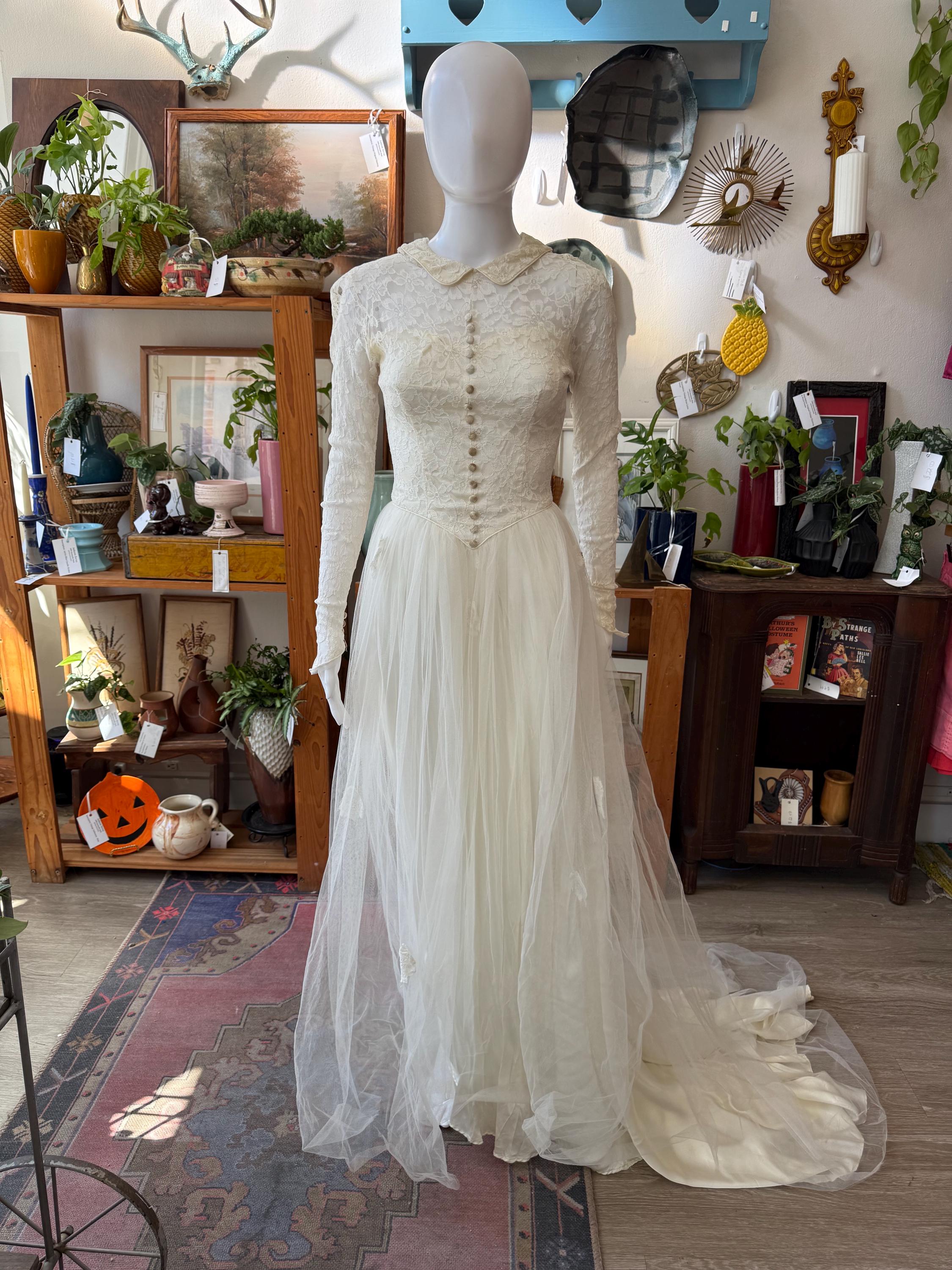 1950s Wedding Gown - Etsy