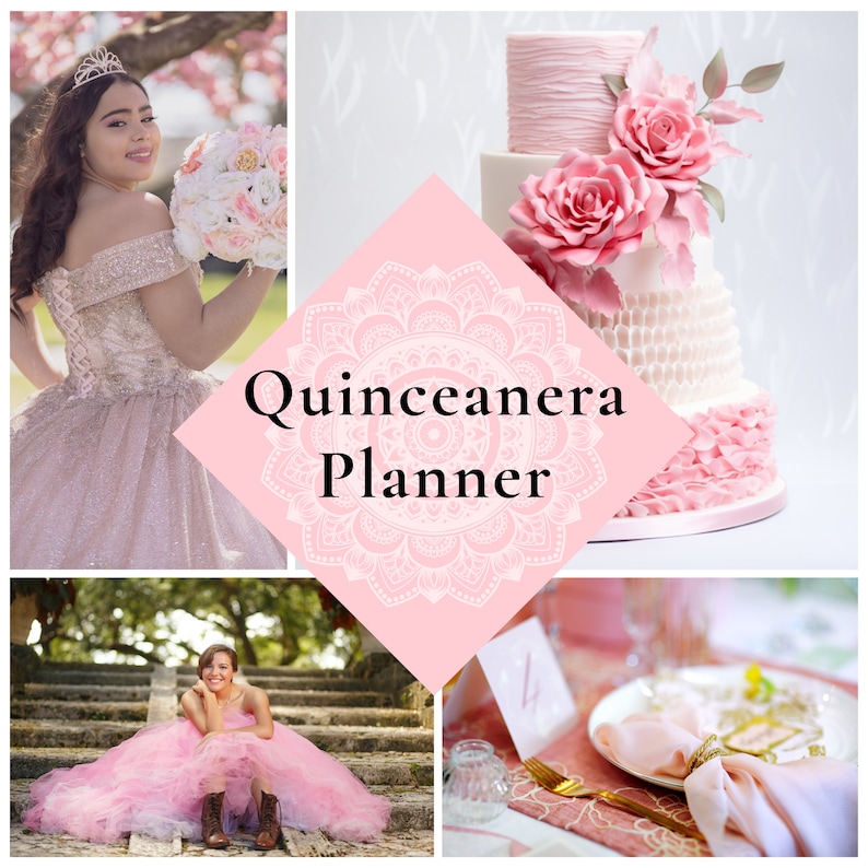 Ultimate Quinceañera Planner Instant Download, 45 Pages, 15th Birthday PDF, XV Años, Mis Quince ...