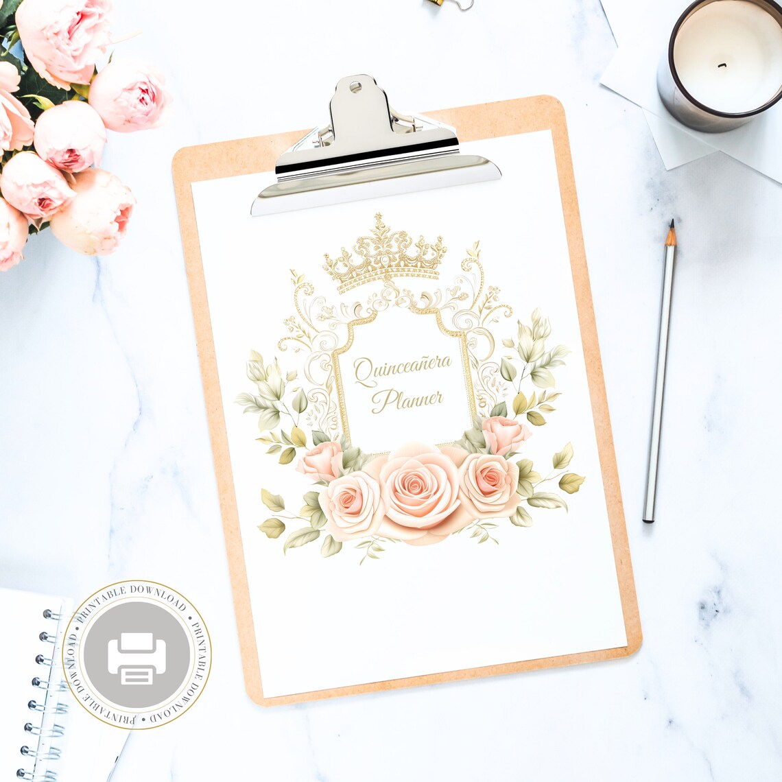 Ultimate Quinceañera Planner Instant Download, 45 Pages, 15th Birthday PDF, XV Años, Mis Quince ...