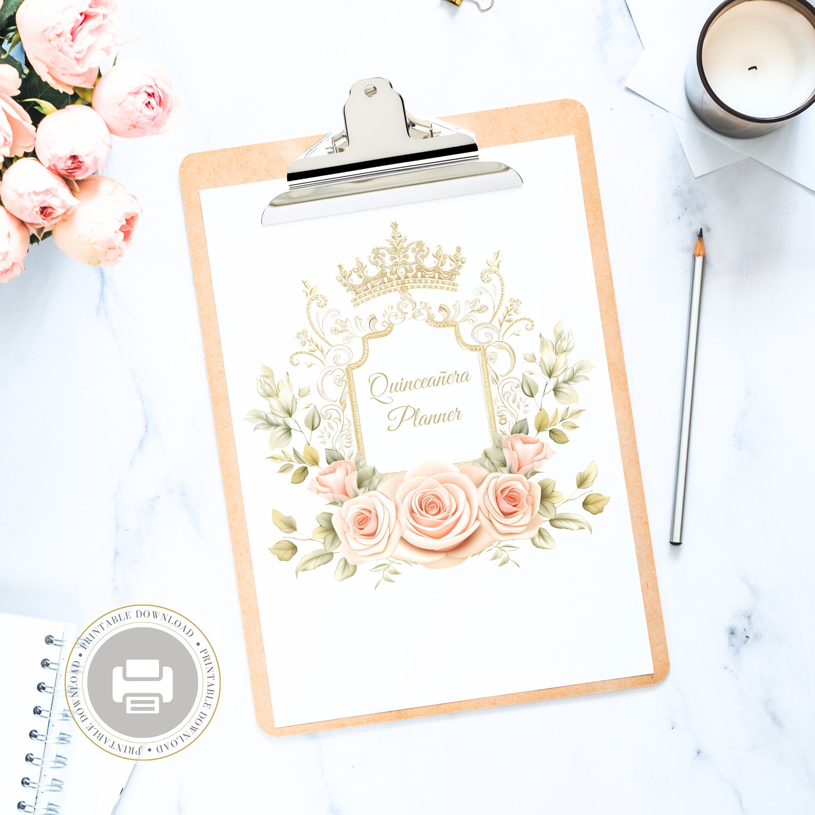 Ultimate Quinceañera Planner - Instant Download, 45 Pages, 15th Birthday PDF, XV Años, Mis ...