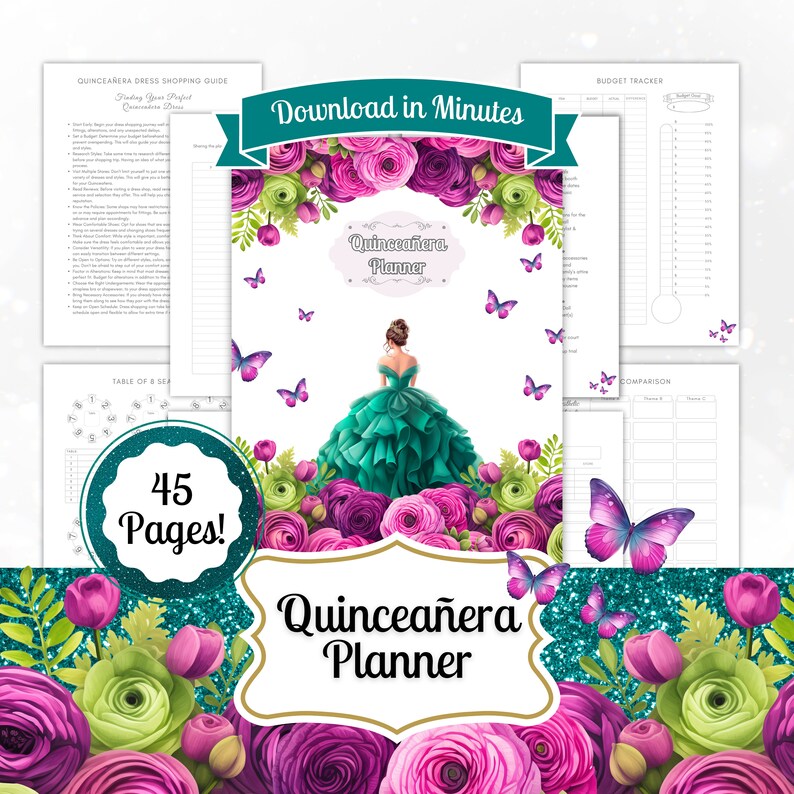 Ultimate Quincea era Planner Instant - Il 794xN.5848683115 S3tp 