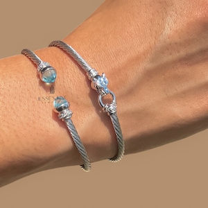 Jaguar silver rope detail bangle bracelet gold and silver jaguar cuff gift for her panther cuff bangle gift for her bracelet for small wrist