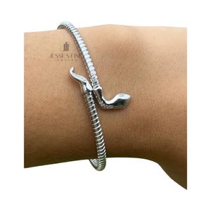 Snake wrap bracelet sterling silver two tone gold and silver bracelet snake bracelet gift for her snake arm cuff bracelet serpent cuff wrap