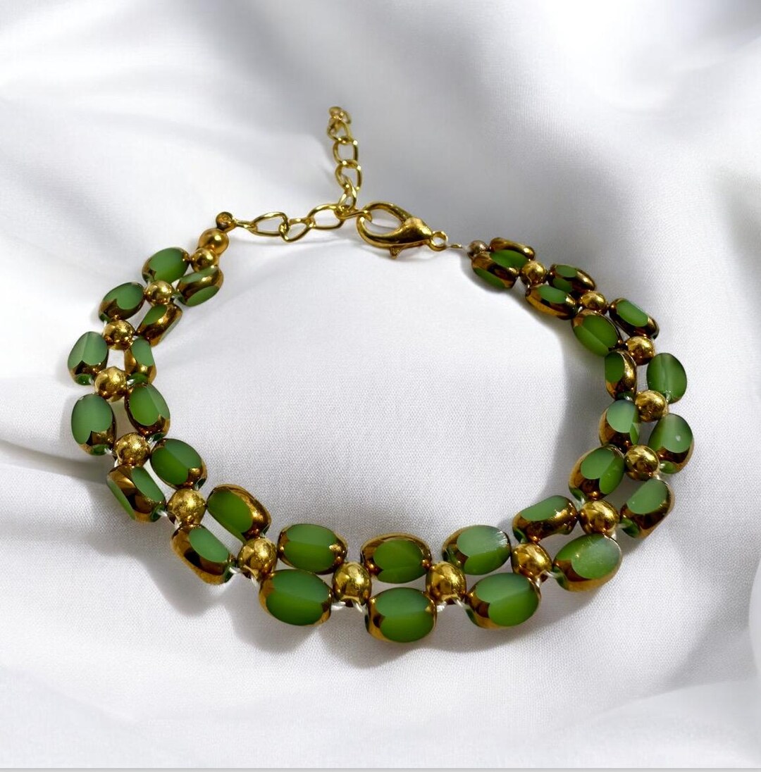 Goldie Bracelet (Green)