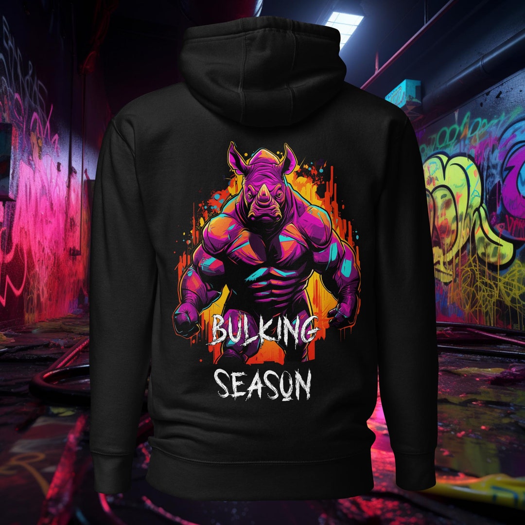 Beast Mode, Gym Hoodie, bulking Season Gym Gifts, Fitness Sweater