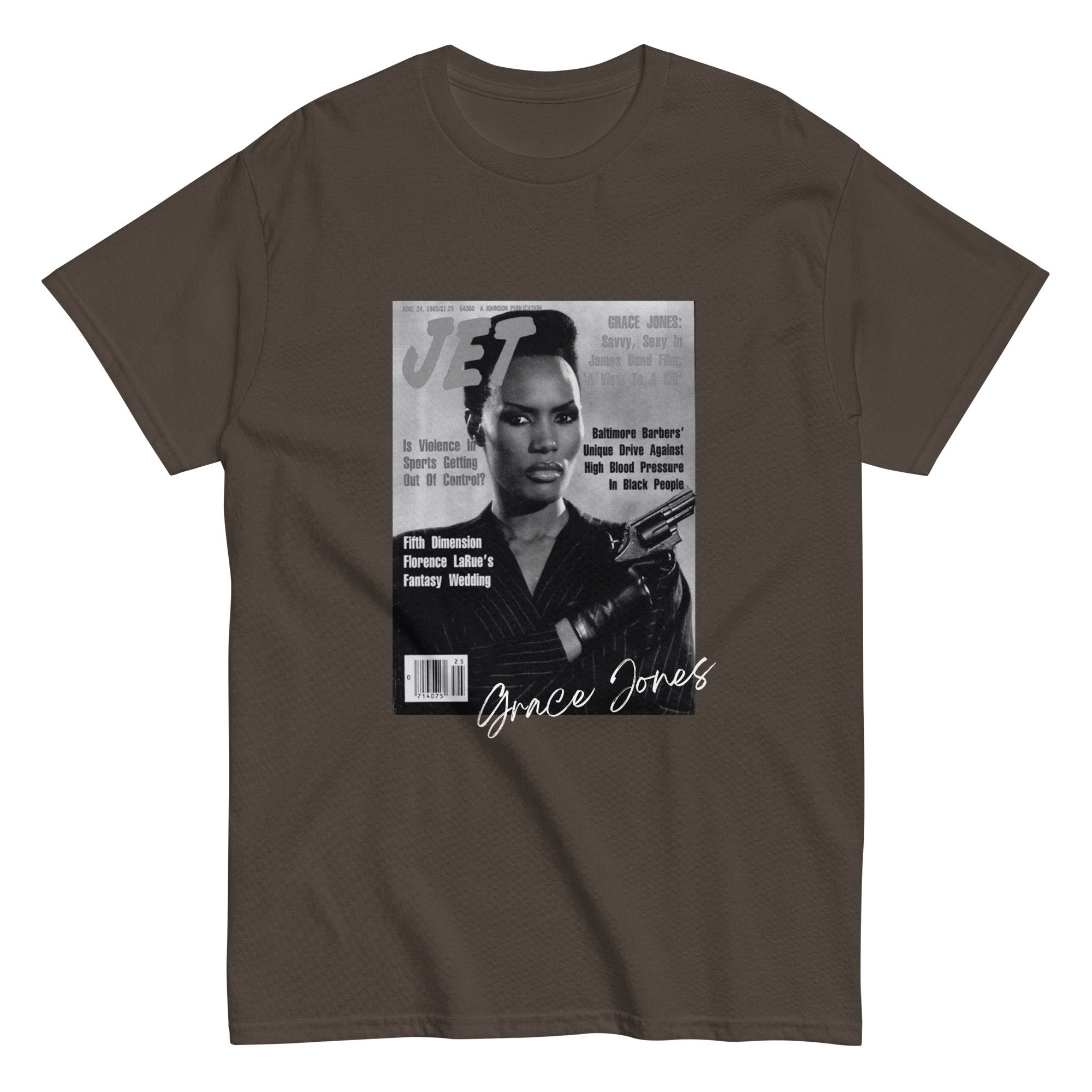 Grace Jones Magazine Cover Oversized T-shirt - Black Culture Tee