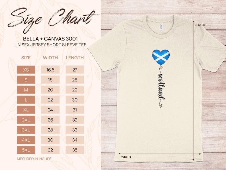 Schottisches Flaggen Herz T-Shirt: Schottland Fußball Fan Bekleidung Bild 9