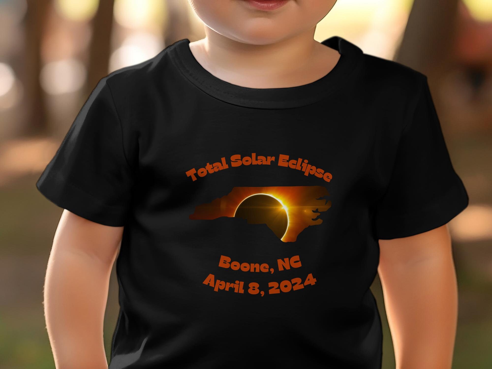2024 Nc-state Shirt Cute Customized Total Solar Eclipse Shirt, Custom T ...