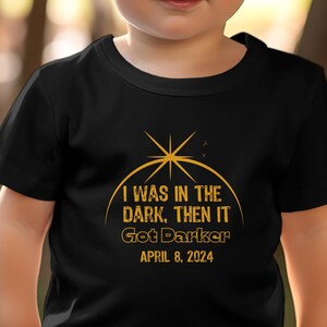 2024 Got Darker Shirt Cute Customized Total Solar Eclipse Shirt, Custom