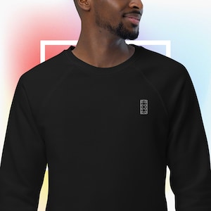 Minimalist LEGO Sweatshirt Crewneck, Embroidered Crewneck