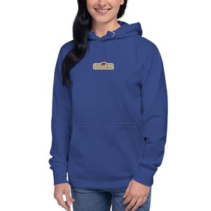 Embroidered LEGO System Logo Hoodie - Classic Brick Enthusiast Sweatshirt
