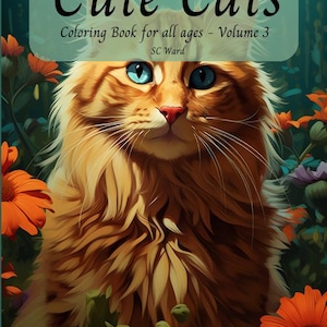 Livre de coloriage de chats mignons, volume 3
