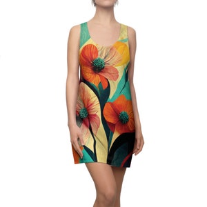Women&#39;s Cut & Sew Racerback Dress (AOP)