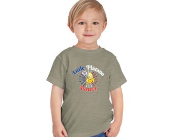 Little Platano Power Toddler Short Sleeve Tee