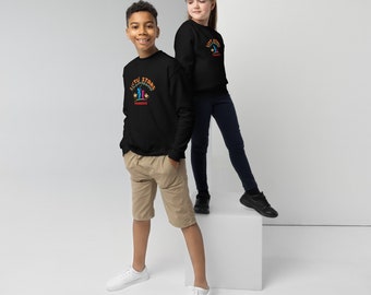 Sweat-shirt à col rond pour enfant