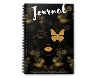 Gratitude Journal, Spiral Notebook, Writing Notebook, Composition Notebook, College Ruled Paper, Subject Notebook, Personalized Notebook