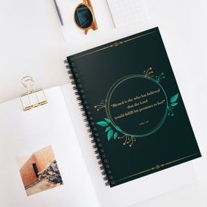 Inspirational Notebook, Spiral Notebook, Writing Notebook, Composition Notebook, College Ruled Paper, Wired Notebook, Subject Notebook