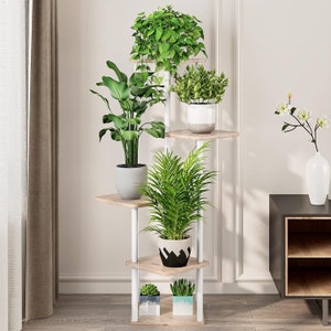 Tall Plant Stand - Etsy