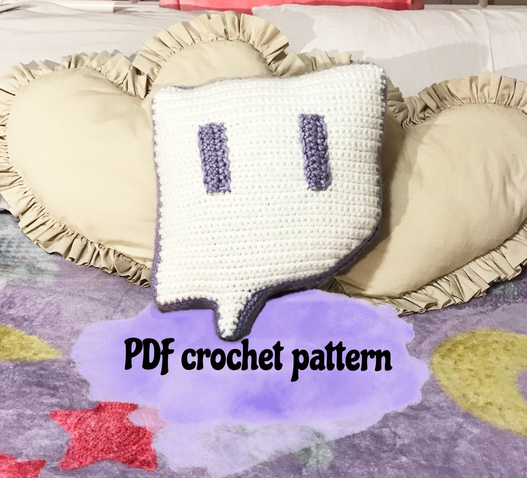 Crochet PDF Pattern - Twitch TV Logo Pillow - Gift for Gamers ...