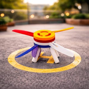 Drohnen Puzzle Trauzeuge Höhlendekor oder Geburtstagsgeschenk für Freund - Mechanisches Zahnrad logisches Rätsel für Erwachsene-Flucht Spiele und Puzzle für Männer