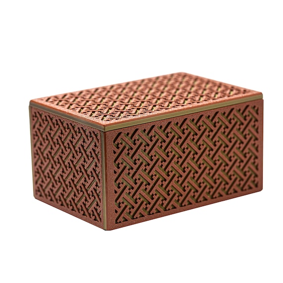 Japanese Puzzle Box 17 Step With Hidden Compartment - Himitsu Bako