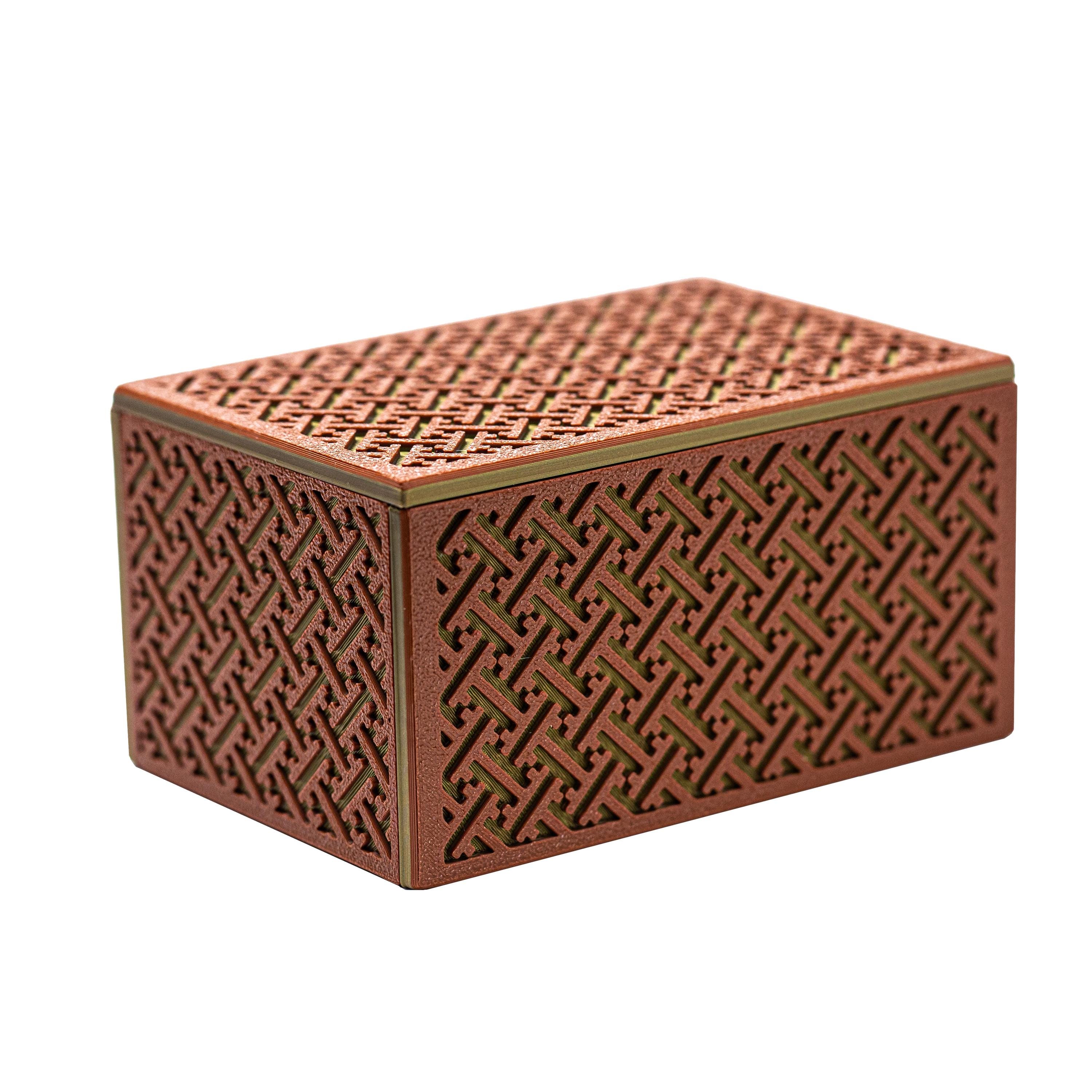 Japanese Puzzle Box 17 Step With Hidden Compartment - Himitsu Bako