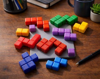 Minimal Frame Puzzle Packing Brain Teaser by PuzzleguyStore - Anti-Slide Math Puzzle Best Logic Games and Puzzle for Adults - Teacher Gifts