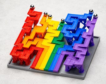 Rainbow Runner – Czy uda Ci się pokonać czas? – Układanka z kulkami – interaktywna łamigłówka i gra zręcznościowa