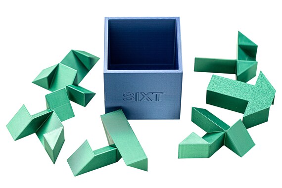 PuzzleguyStore製 SIXT パズルボックス 3Dプリント製 大人向け梱包