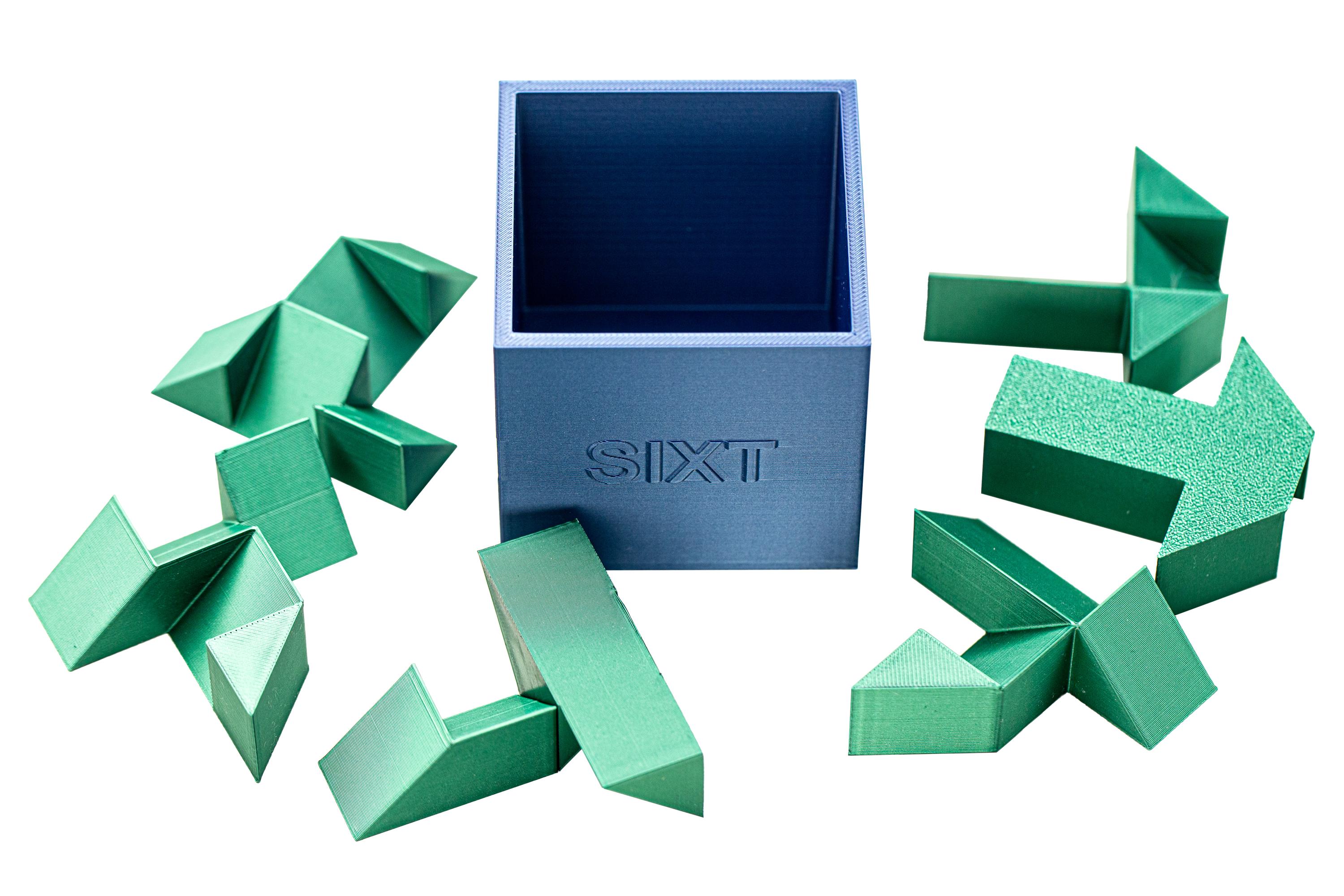 PuzzleguyStore製 SIXT パズルボックス 3Dプリント製 大人向け梱包