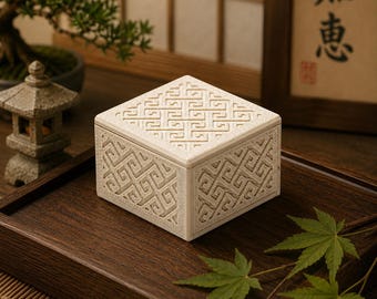 Himitsu Bako Mini 3 - Himitsu Bako Secret Lock Box dla dorosłych - łamigłówka w kształcie skrzyni skarbów, najlepszy prezent