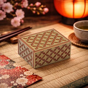 Caja de rompecabezas japonesa, caja secreta con cerradura, regalo para el Día de la Madre, mini caja de rompecabezas Himitsu Bako, rompecabezas, joyero, caja de recuerdos, rompecabezas de lógica