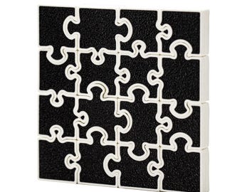 Hard Jigsaw Puzzles For Adults 16 Pieces - 3D Printed Puzzle Adult Logic Game - Unusual Puzzle Hard Brain Teaser - Logic Puzzles For Him