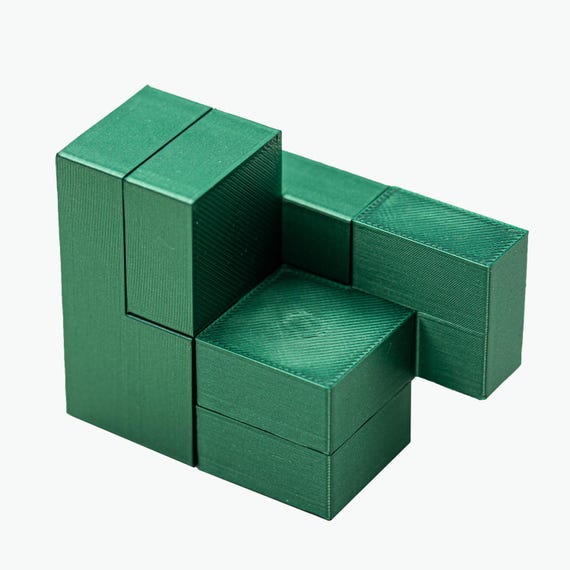 Four Cubes Puzzle: Magnetic Assembly by Ichiro Kohno - Etsy