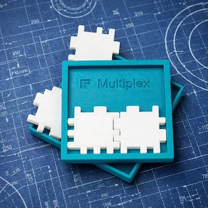 Multiplex Packing Puzzle For Adults - Single Solution Logic Puzzle Challenging Brain Teaser - Mathematical Puzzle For Collectors Or Gifts