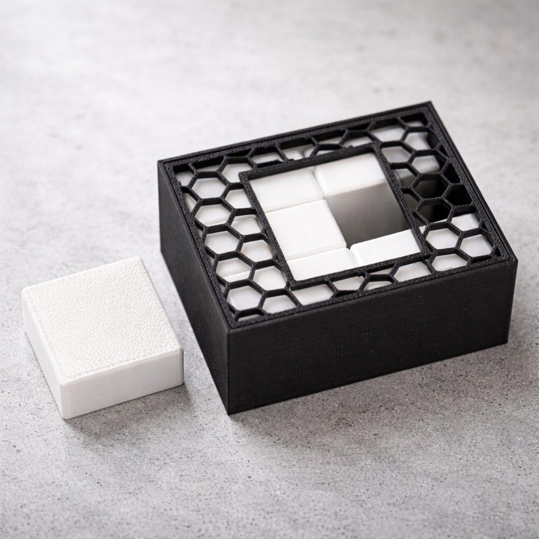 Quadro Puzzle 3Dプリント（PuzzleguyStore製） - 6ピース入りパック