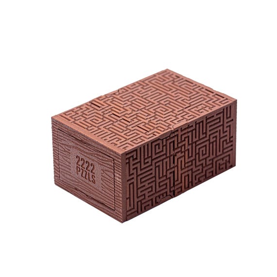 Japanese 90 Step Puzzle Box - Himitsu Bako 4 Advanced Secret Lock