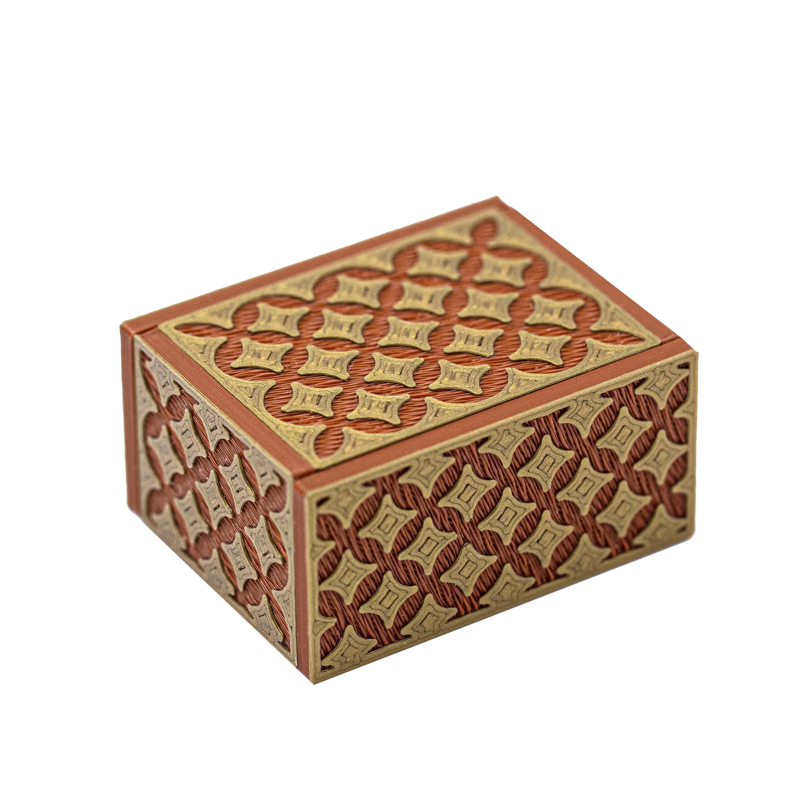 Japanese Puzzle Box, Secret Lock Box, Mothers Day Gift, Mini