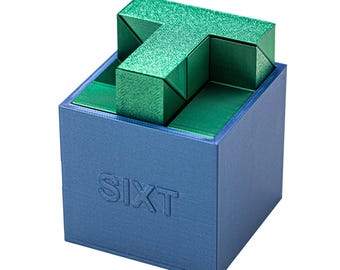 3Dプリント自作パズルボックス 3個セット PuzzleguyStore製 SIXT パズルボックス 3Dプリント製 大人向け梱包