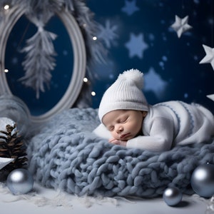 Newborn Photography Digital Background, Top Down, Digital Overlay, Composite,
