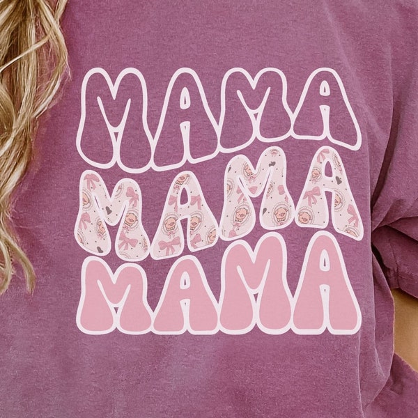 Coquette Aesthetic Baggy T Shirt New Momma Gift Happy Mother's Day  Happy Birthday Mummy Geburtstagsgeschenk Mama Cute Tshirt Dress