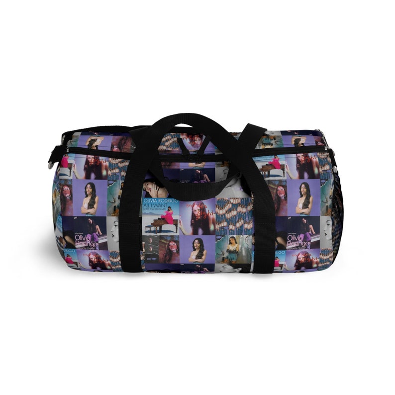 Oleva Rerego Bag Olivia Rodrigo Album Cover Art Collage Duffel Bag - Etsy