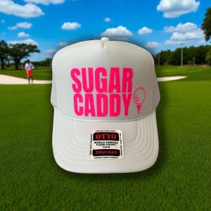 Sugar Caddy Trucker Hat | Funny Golf Trucker Hat | Golf Trucker Hat