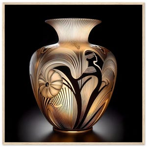 Art Deco Vase - Etsy