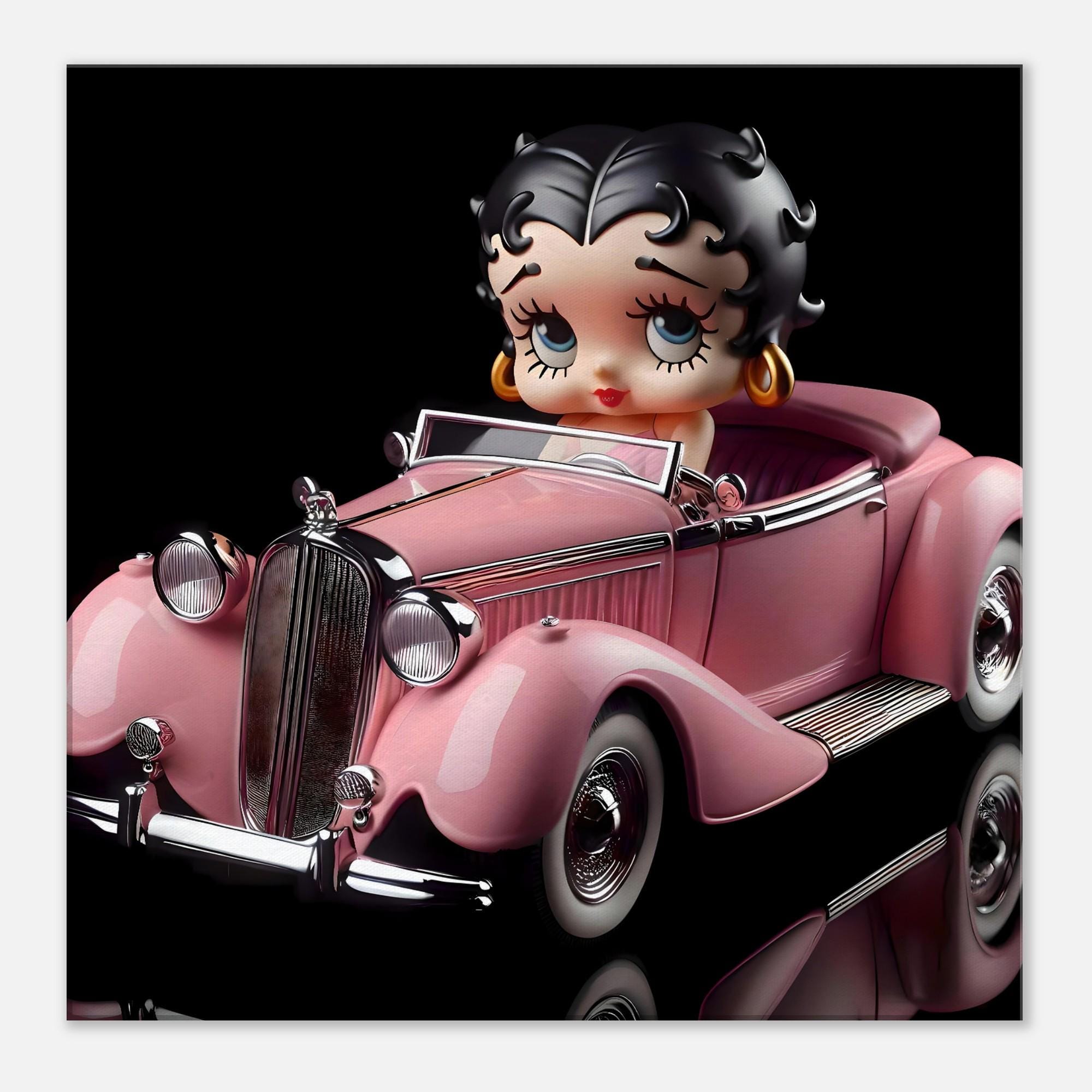 Betty Boop Thin Canvas Print, 