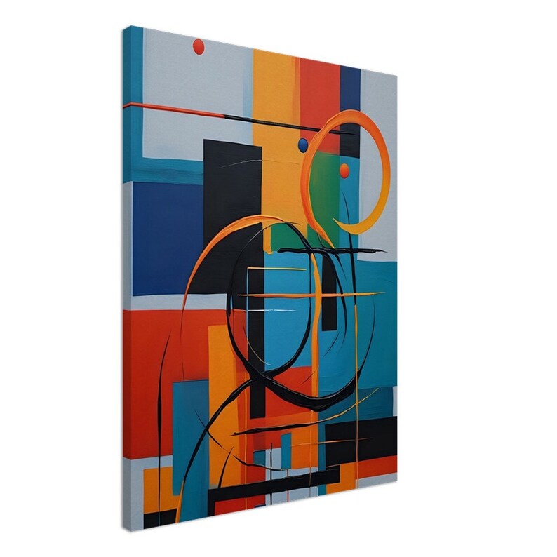 Modern Wall Art cool Expression Thin Canvas Print Simplistic Wall Art — free download