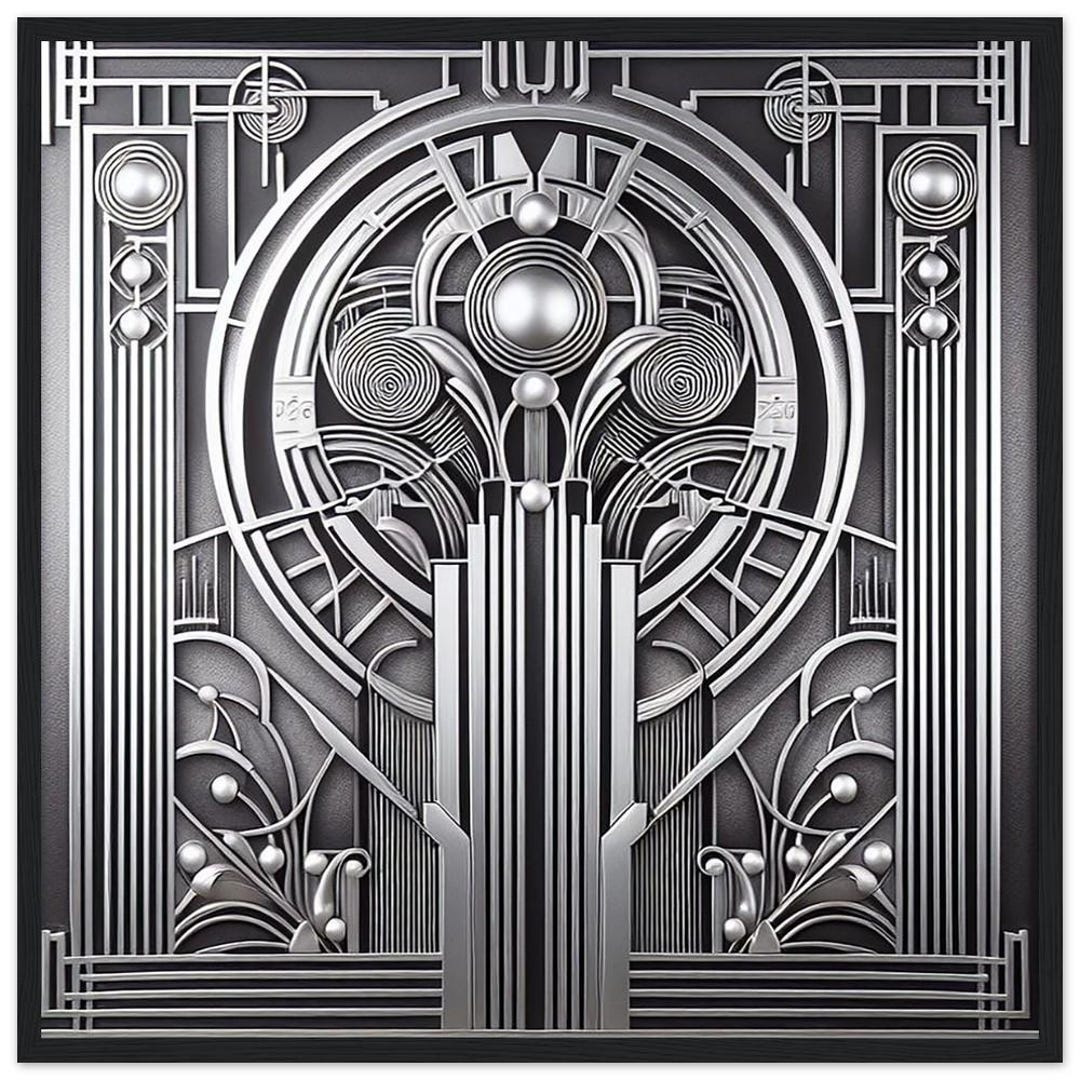 Art Deco Framed Print, Geometric Wall Art, Matte Paper - Etsy Canada